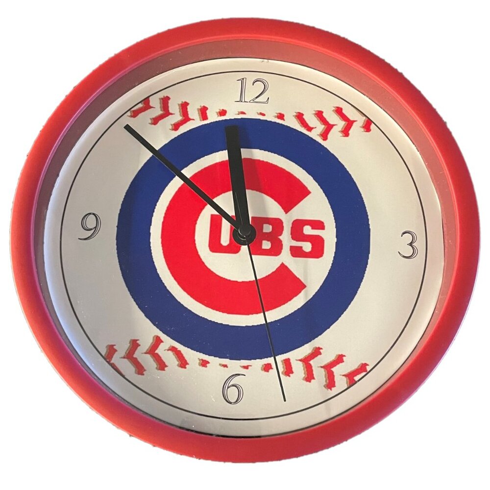 Chicago Cubs 9" Wall Clock